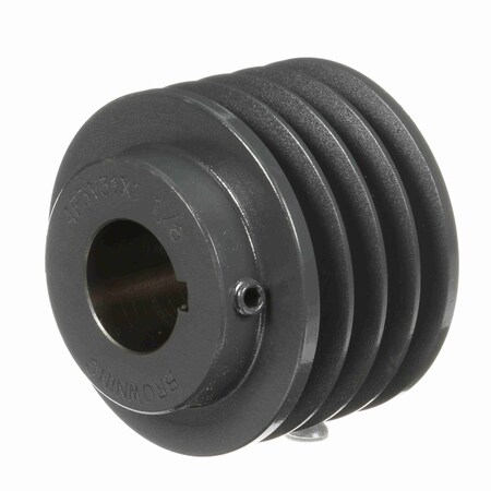 Browning 4 Groove Cast Iron Bushed Bore Multiple Sheave, 4F3V31X 1 1/8 4F3V31X 1 1/8